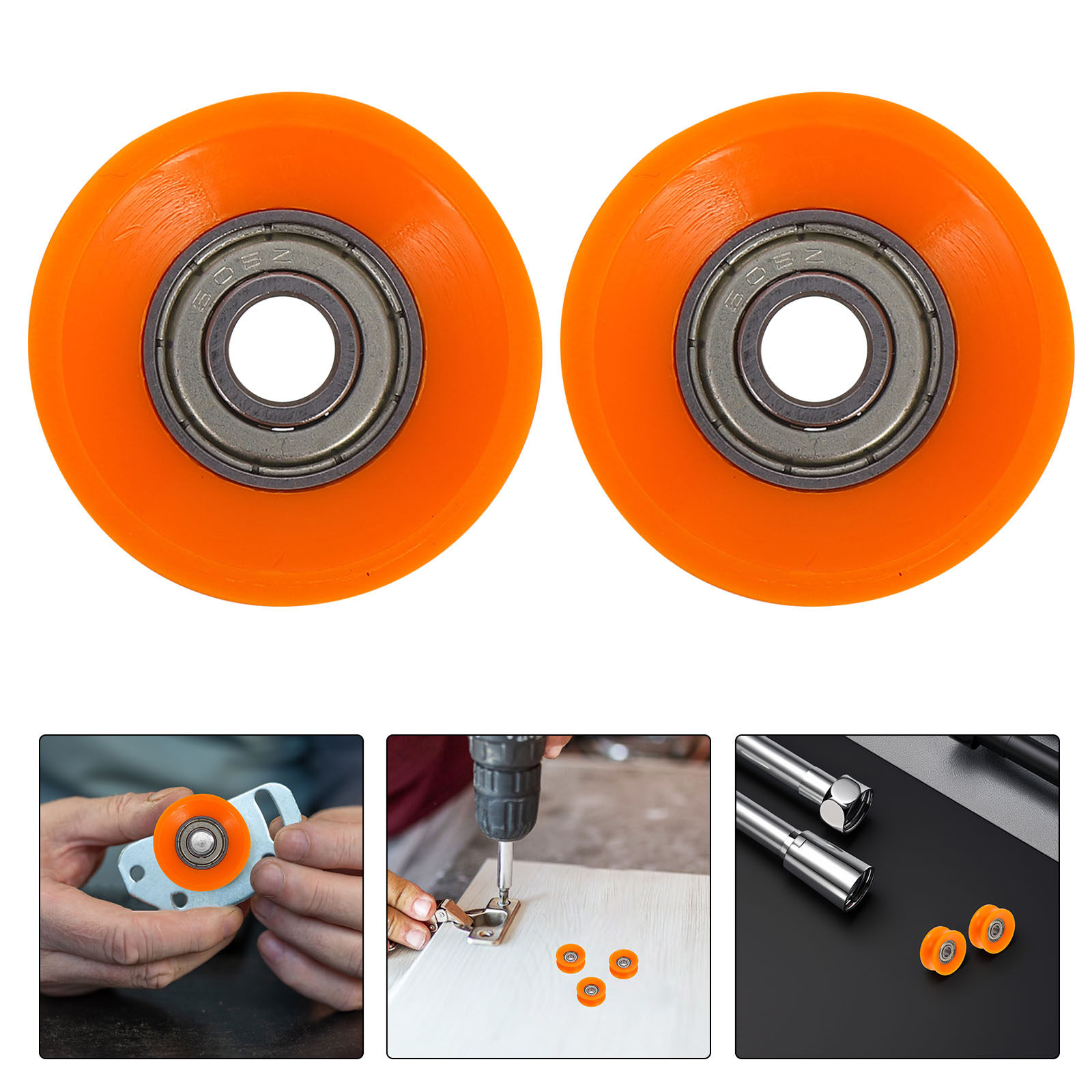 Furniture Hardware Replacement - 5 Pezzi Rullo a Puleggia in