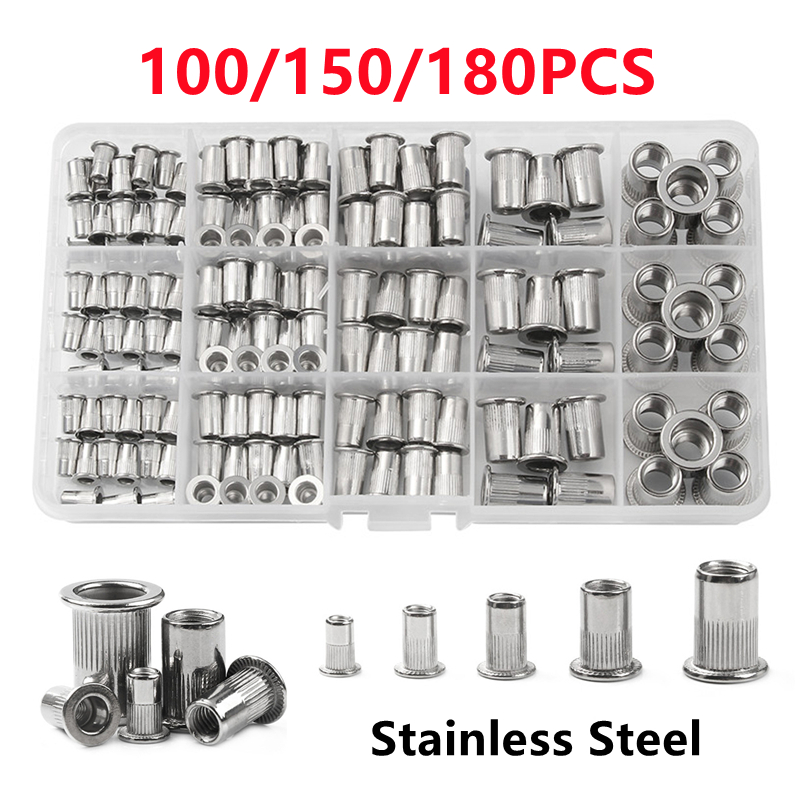 Cam Lock Nut - 100/150/180 pezzi Dado per rivetti in