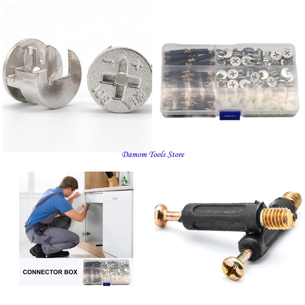 Furniture Hardware Cam Lock - 57BE Confezione da 108 raccordi per