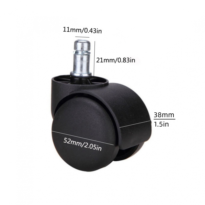1/2 pz sedia ruota mobili Cast - Furniture Hardware Replacement recensione e prezzo