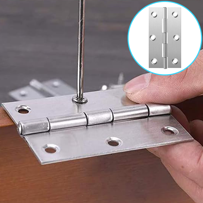 10 cerniere piatte in acciaio  - Furniture And Hardware Supplies recensione e prezzo