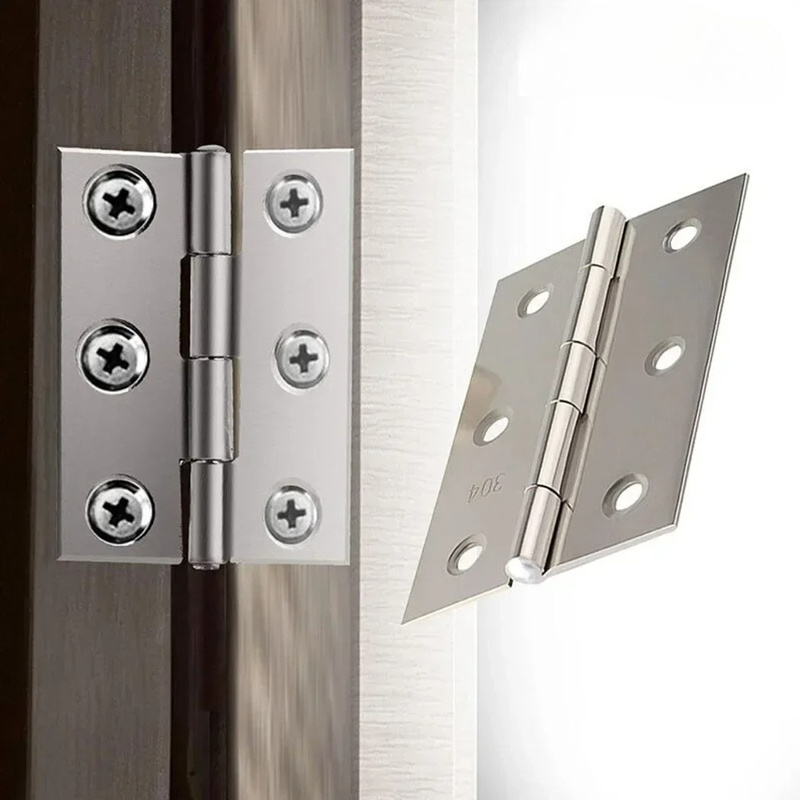 10 cerniere piatte in acciaio  - Furniture And Hardware Supplies recensione e prezzo