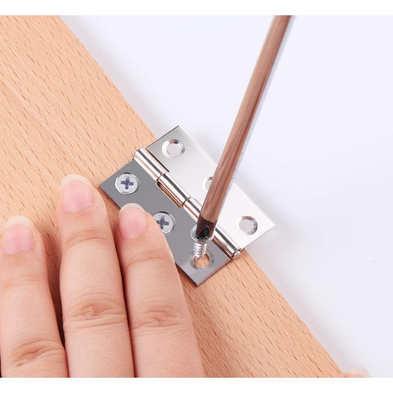 10 cerniere piatte in acciaio  - Furniture And Hardware Supplies recensione e prezzo