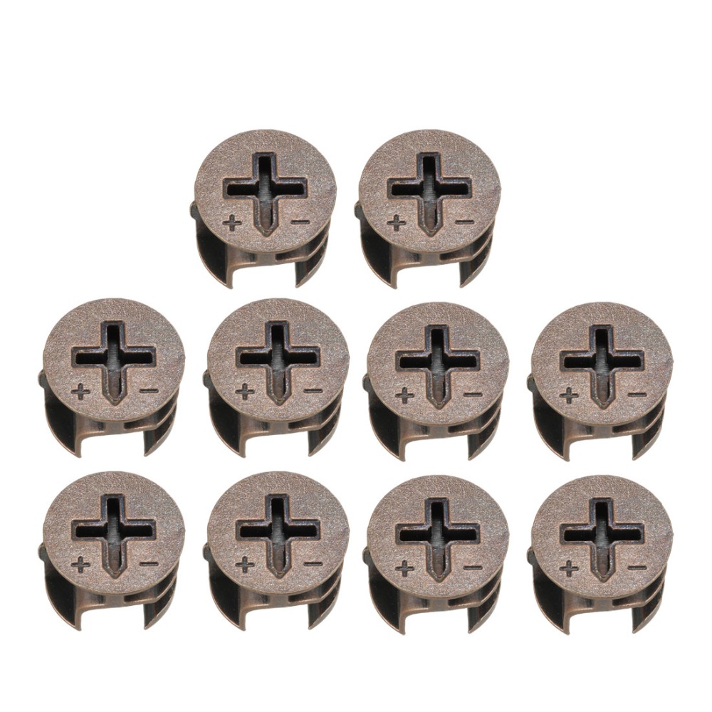 Uxcell Nuovo Set di 10 Pezzi p - Cam Lock Nut recensione e prezzo