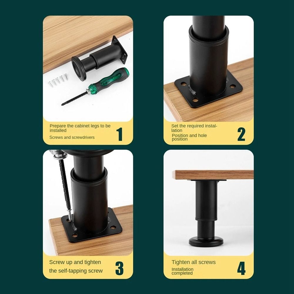 Piedini metallici di ricambio  - Furniture Hardware Replacement recensione e prezzo