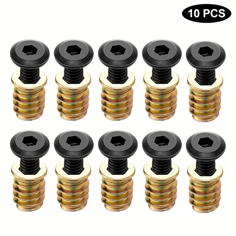 Kit di 10 Inserti Filettati co - Furniture Hardware Kit recensione e prezzo