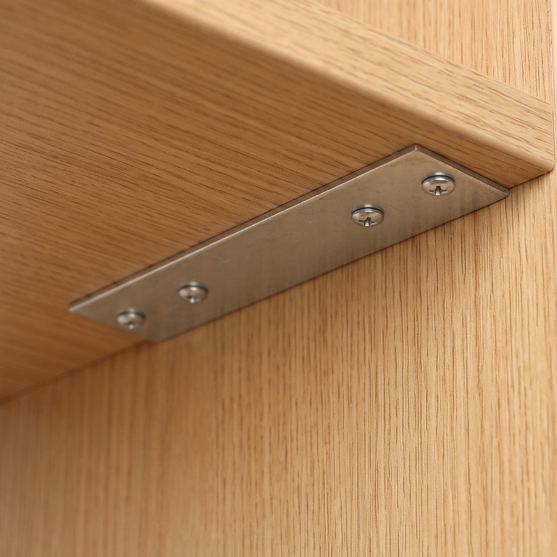 6/1 Pezzi Staffe Diritte Robus - Furniture And Hardware Supplies recensione e prezzo