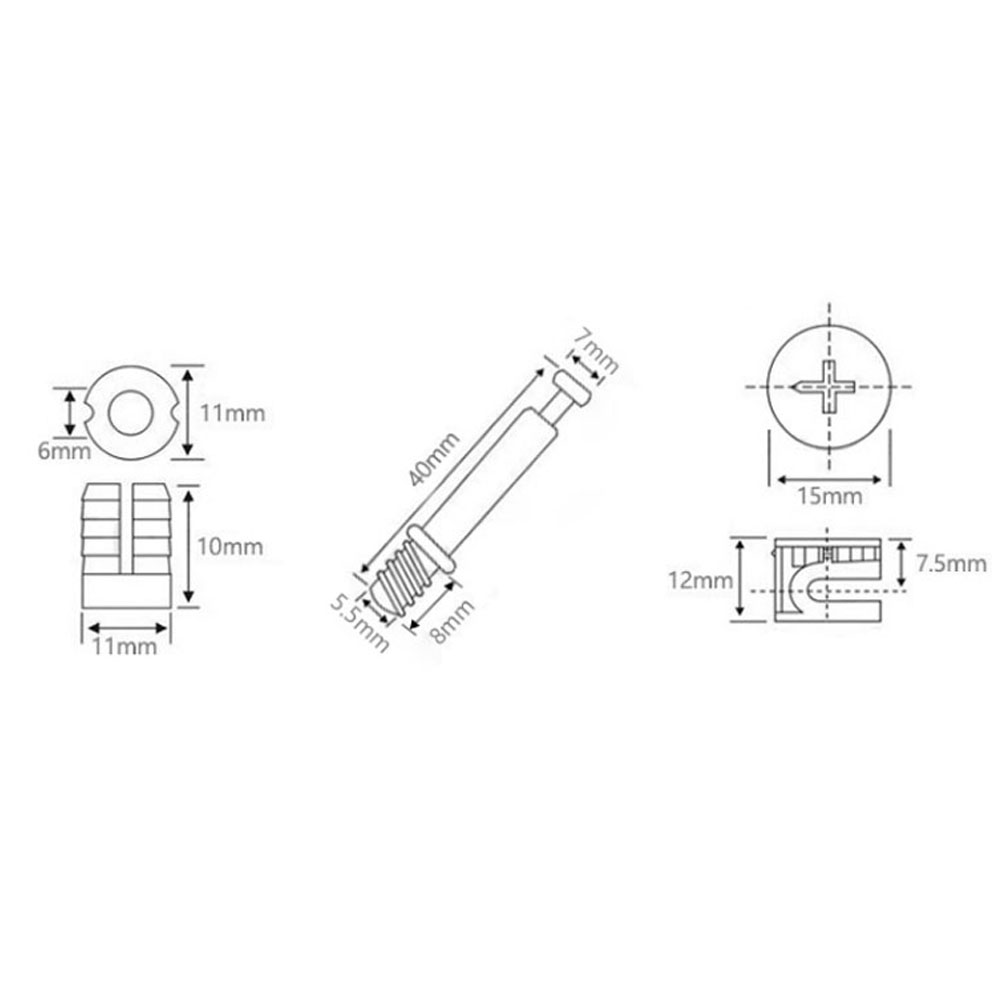 Set di Ferramenta per Collegam - Furniture Hardware Cam Lock recensione e prezzo
