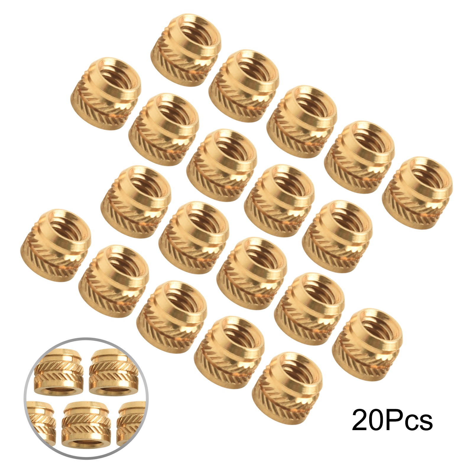 20 pezzi dadi in ottone 1/4-20 - Cam Lock Nut recensione e prezzo